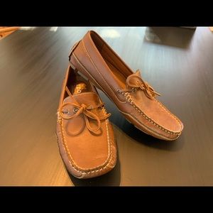 Men's IZOD Brown Burton Moccasin Driving Shoes, size 8-1/2 M